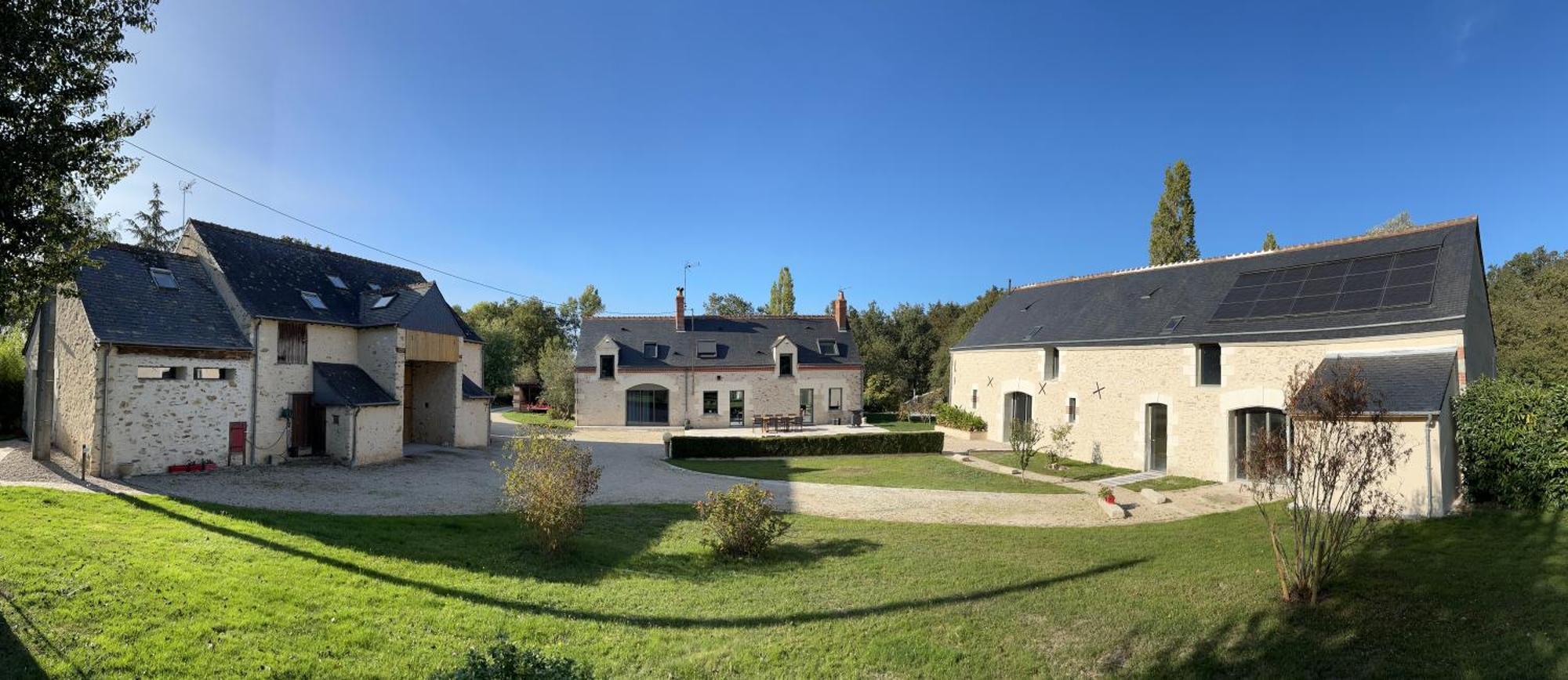 Les Gites De La Pellerie - 2 Piscines Interieur & Exterieur - Touraine - 3 Gites - Familial, Calme, Campagne Saint-Branchs Buitenkant foto