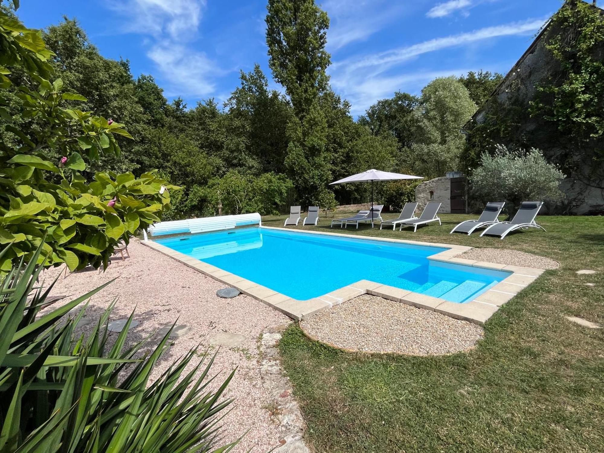 Les Gites De La Pellerie - 2 Piscines Interieur & Exterieur - Touraine - 3 Gites - Familial, Calme, Campagne Saint-Branchs Buitenkant foto